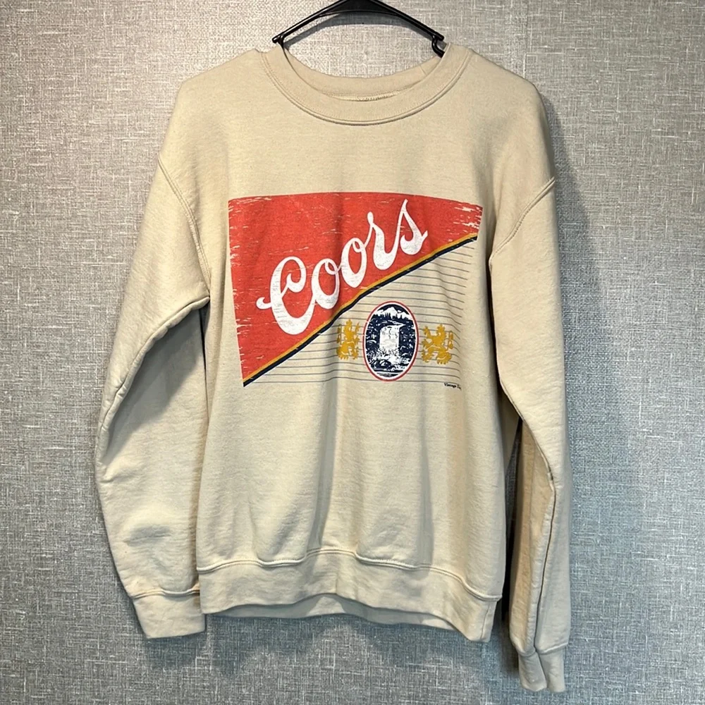 Coors Sweatshirt - Picture 1 of 2